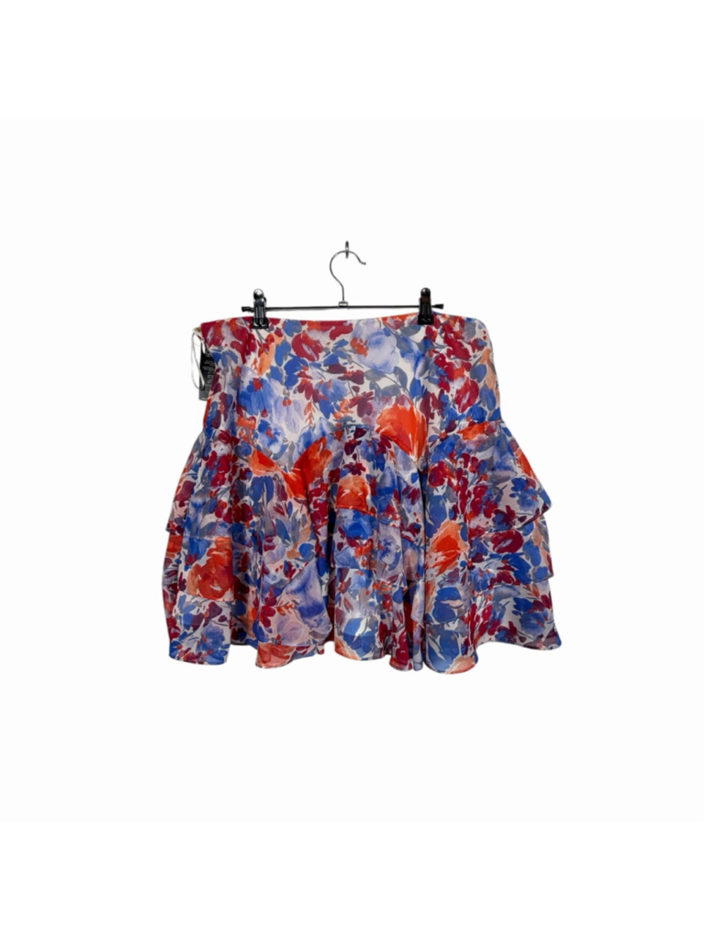 Ralph Lauren Women's Lined Tiered Ruffle Floral Skirt Women's Size 12 - Picture 7 of 12